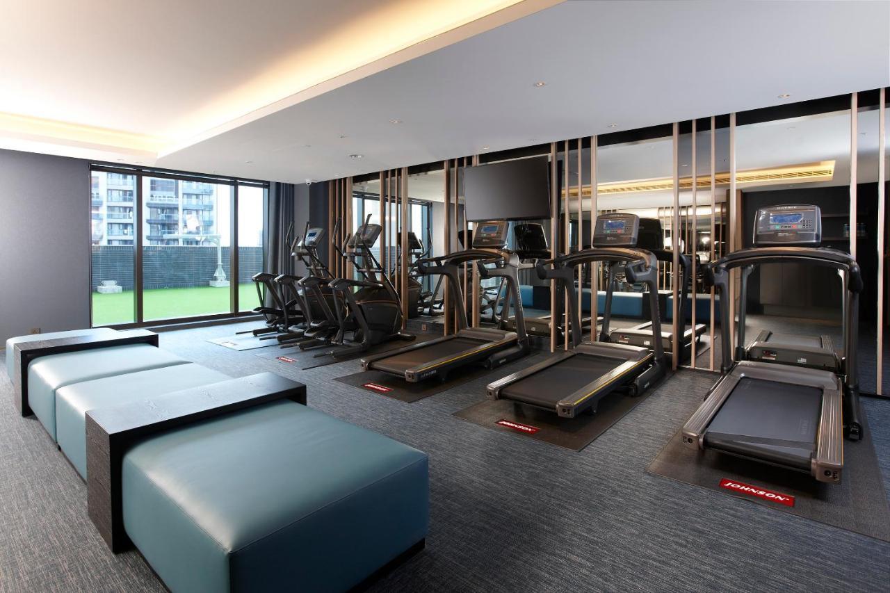 Cozzi Blu Ξενοδοχείο Zhongli Εξωτερικό φωτογραφία The gym at the hotel