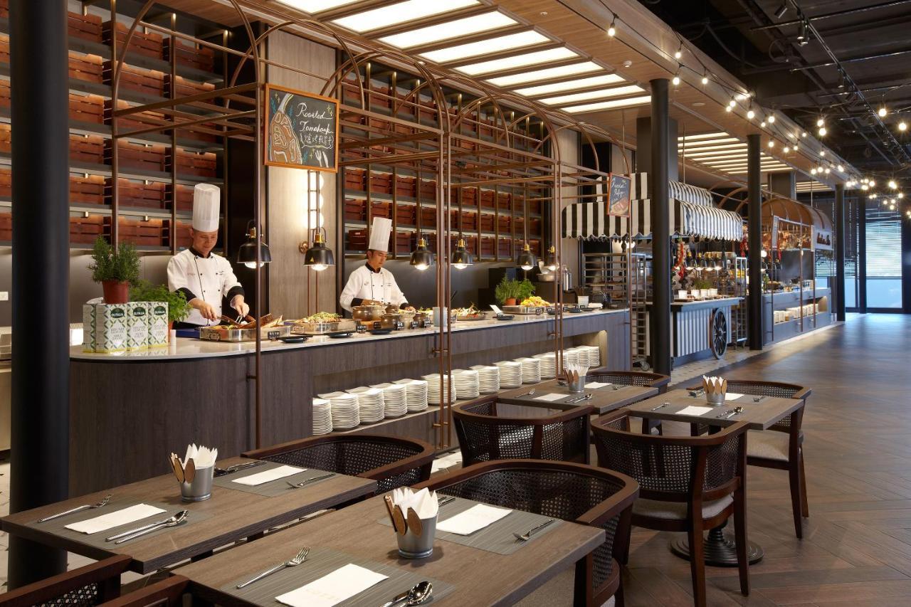 Cozzi Blu Ξενοδοχείο Zhongli Εξωτερικό φωτογραφία The interior of the restaurant