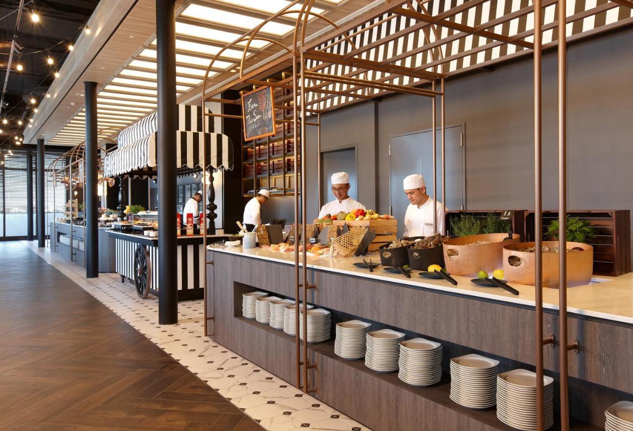 Cozzi Blu Ξενοδοχείο Zhongli Εξωτερικό φωτογραφία The kitchen of the restaurant