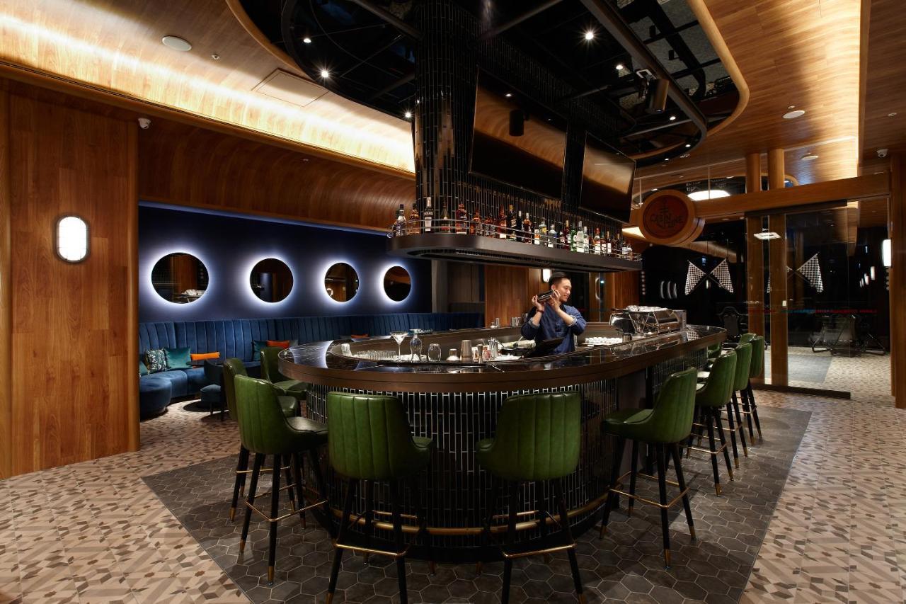 Cozzi Blu Ξενοδοχείο Zhongli Εξωτερικό φωτογραφία The bar at the restaurant